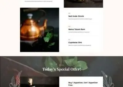 Middle Eastern Restaurant