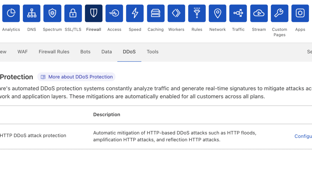 Configuring Cloudflare Spectrum: Protecting Non-HTTP Traffic