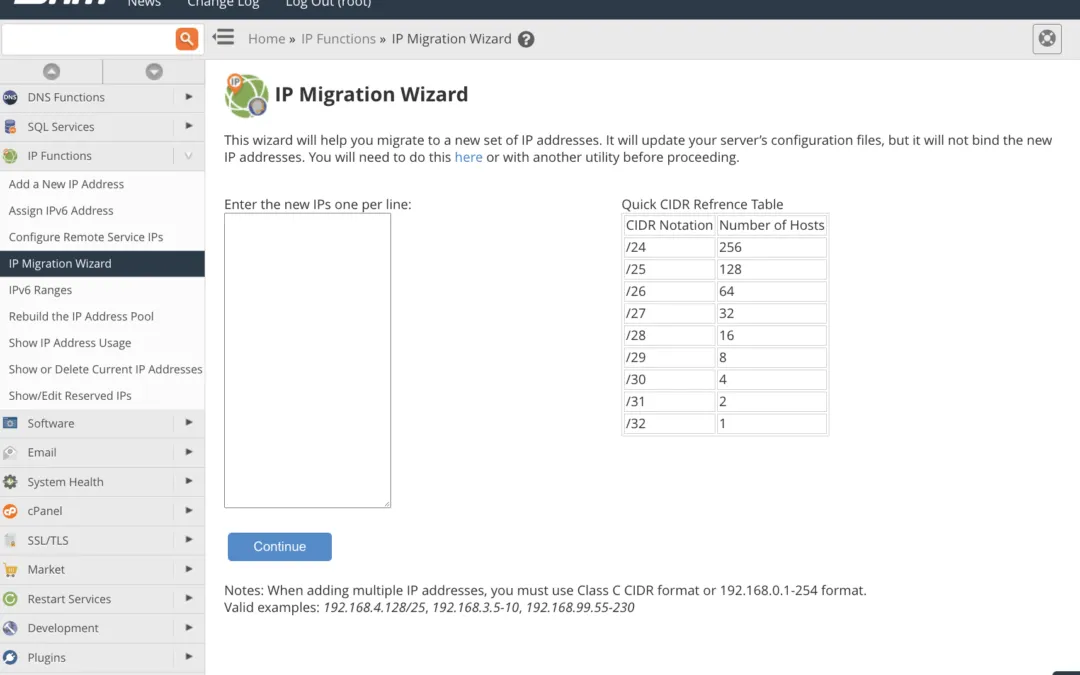 cPanel and IPv6 Configuration: A Step-by-Step Guide