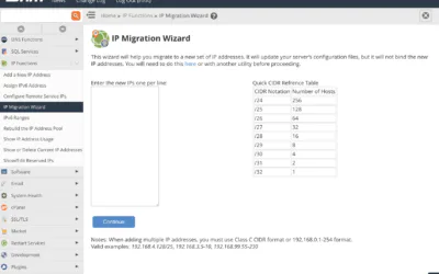 cPanel and IPv6 Configuration: A Step-by-Step Guide