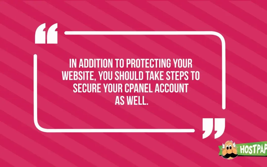 cPanel Tips for Improved Website Security
