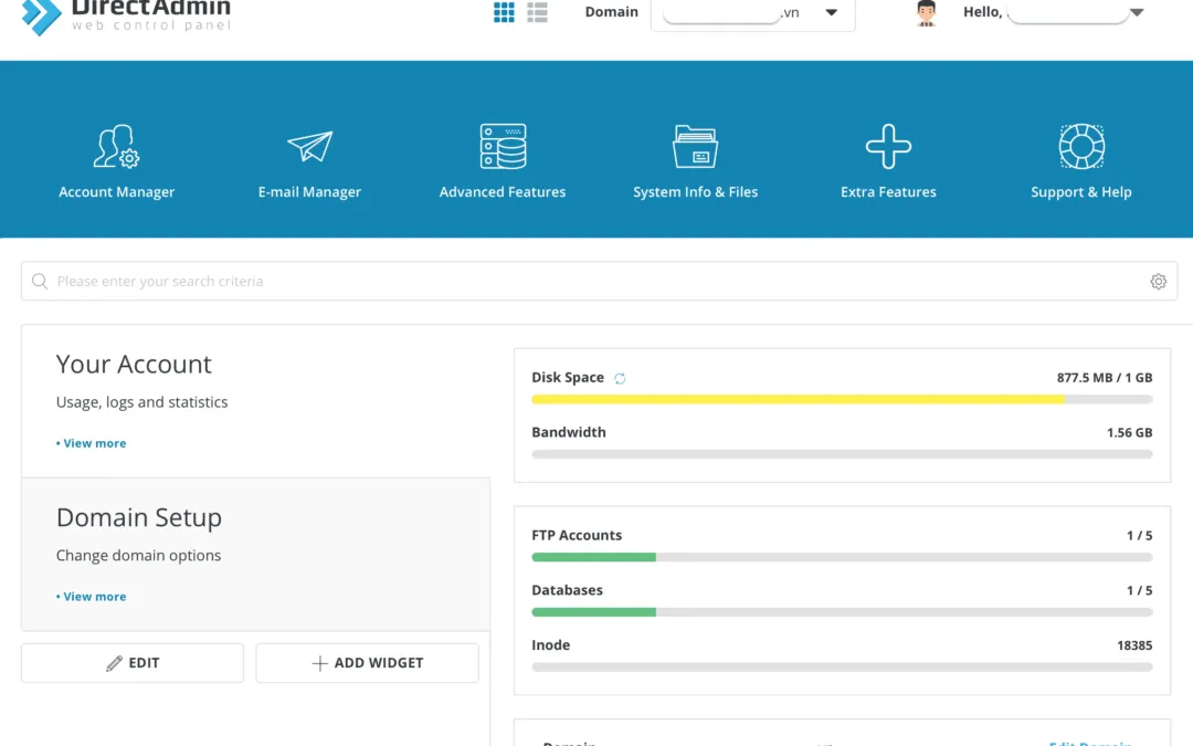 File Management in DirectAdmin: Uploading, Downloading, and More