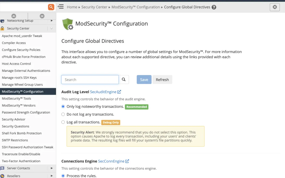 Firewall Rules: Securing Your Server in cPanel