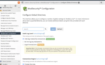 Firewall Rules: Securing Your Server in cPanel