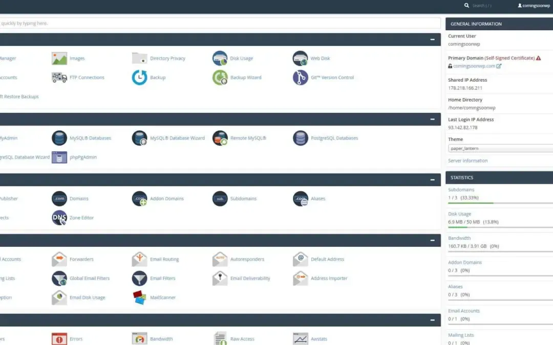 Introduction to cPanel: A Beginner’s Guide