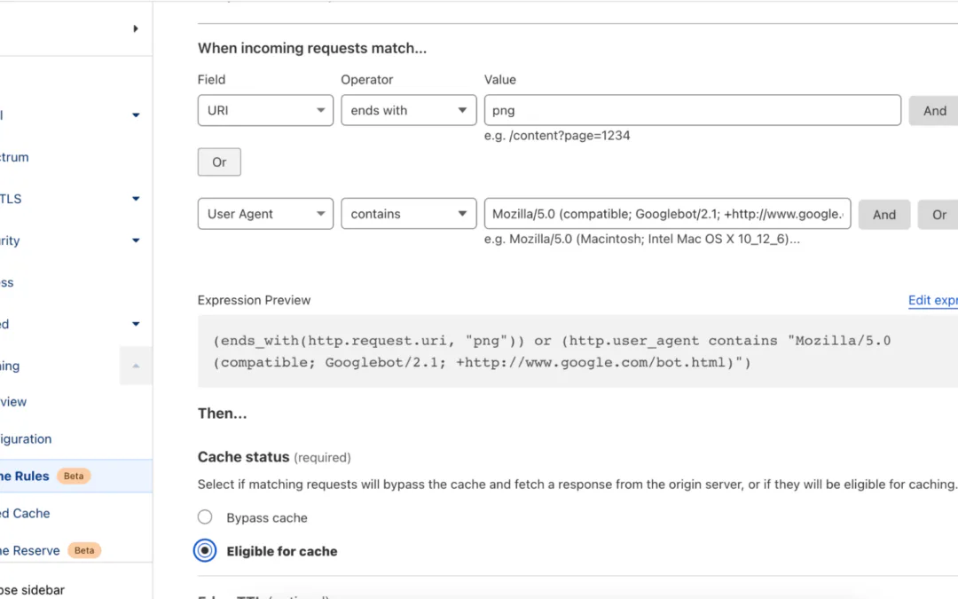 Using Cloudflare Page Rules: Customizing Your Website Behavior