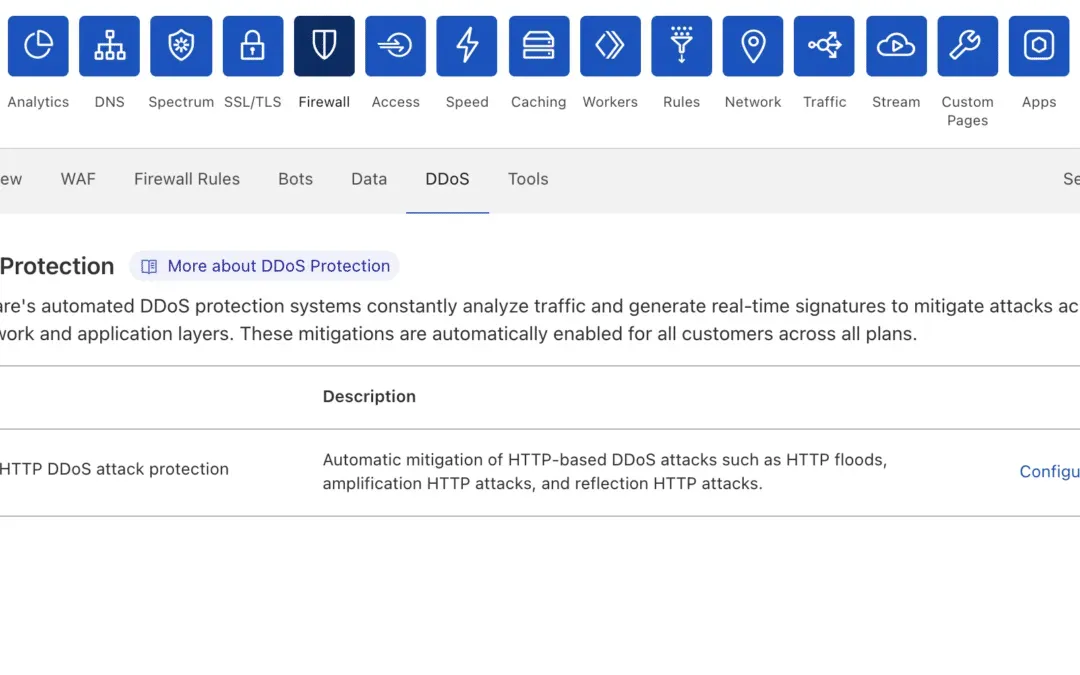 Configuring Cloudflare Spectrum: Protecting Non-HTTP Traffic