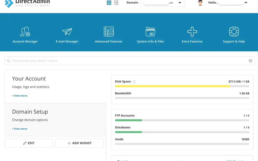 File Management in DirectAdmin: Uploading, Downloading, and More