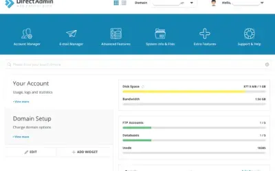 File Management in DirectAdmin: Uploading, Downloading, and More